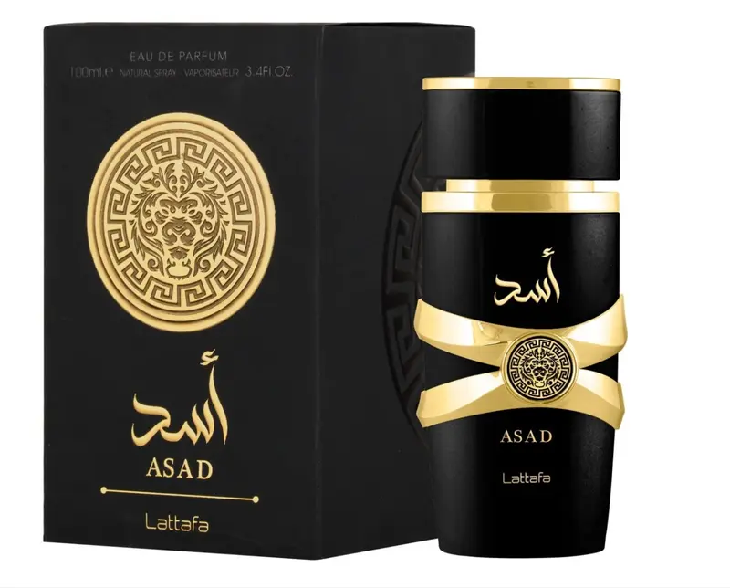 Asad Eau de Parfum Spray by Lattafa 3.4oz