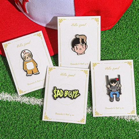 Cartoon Design Baseball Cap Clips, Creative Design Brooches, Pin, Hat Pins, Fashionable Alloy Accessories for Men and Women, Fashion Accessory