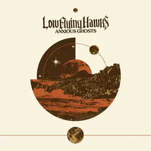 Lowflyinghawks - Anxious Ghosts (Oxblood & Gold Tri-Color)  [VINYL RECORD - LP] Colored Vinyl