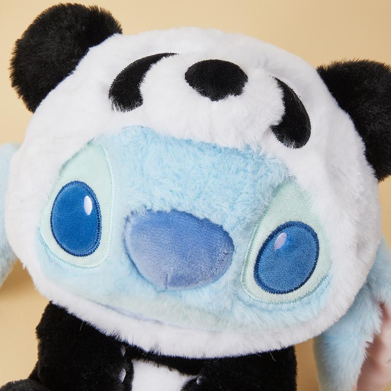 Disney Stitch Plush Doll,Panda Stitch Plush Toy,10.6" Cute Stuffed Toys Wearing Panda Suit Comfortable In Hand Lovely Plush Toy Gift For Fans Kids,Cute Stitch Cross Dressing,Home Decor,Birthday Gift,Holiday Gift(1pc)