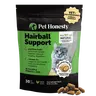 Pet Honesty Hairball Support Supplement for Cats, Tasty Treats with Psyllium Husk and Fish Oil for Healthy Skin + Coat and Digestive Health - Chicken
