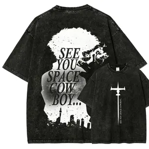 COWBOY BEBOP Unisex Fit Washed T-Shirt 2