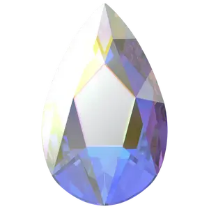 Bluestreak Serinity Flat Back Crystals Non Hotfix Pear (2303) Crystal AB