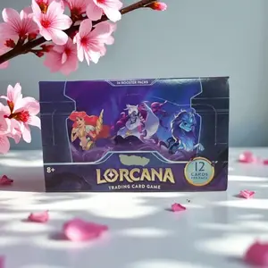 Lorcana Trading Card  - 12 Cards Per Pack - Includes 3 Booster Packs - Ages 8+ - Collectible Cards