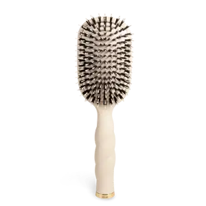 TELETIES - Boar Bristle Hair Brush - Tan - Removable Cleaner