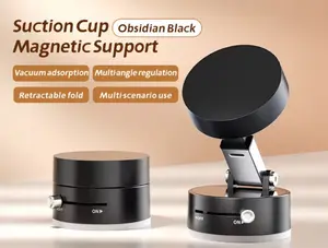 Vacuum Suction Magnetic Automatic Mobile Phone holder, Mount Car Holder, Phone Stand for iPhones iPhone 15/15, Android, S24 ultra, S23 ultra, iPad, Smartphone Cellphone Adjustable