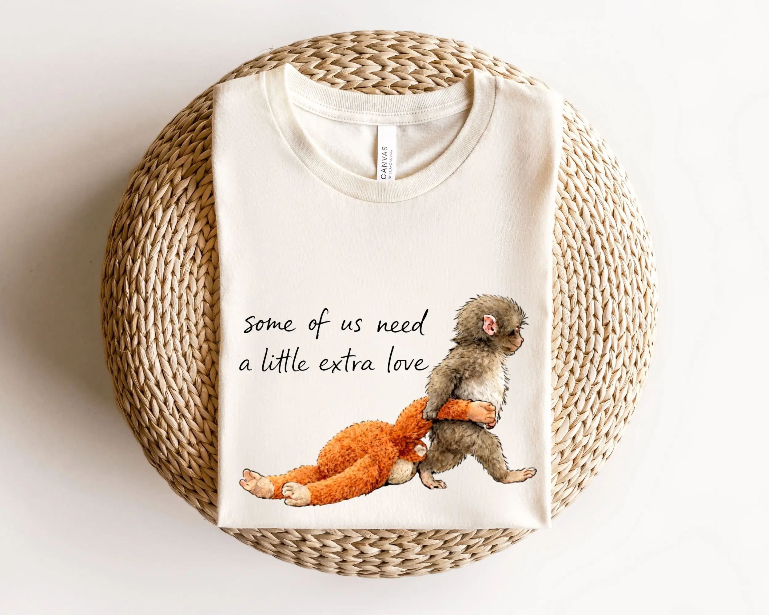 Punch The Monkey Shirt, For The Outcasts And Misfits Tee, You Belong Here Top, Viral Animal Rescue Gift, Empathy Mental Health Apparel