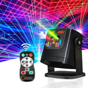 Dj Disco Light, Mini Decorative Party Lamp, RGB Multifunctional Remote and Sound-Activated Projector, Ideal for Bars, Ktv, Parties, Weddings, Birthdays