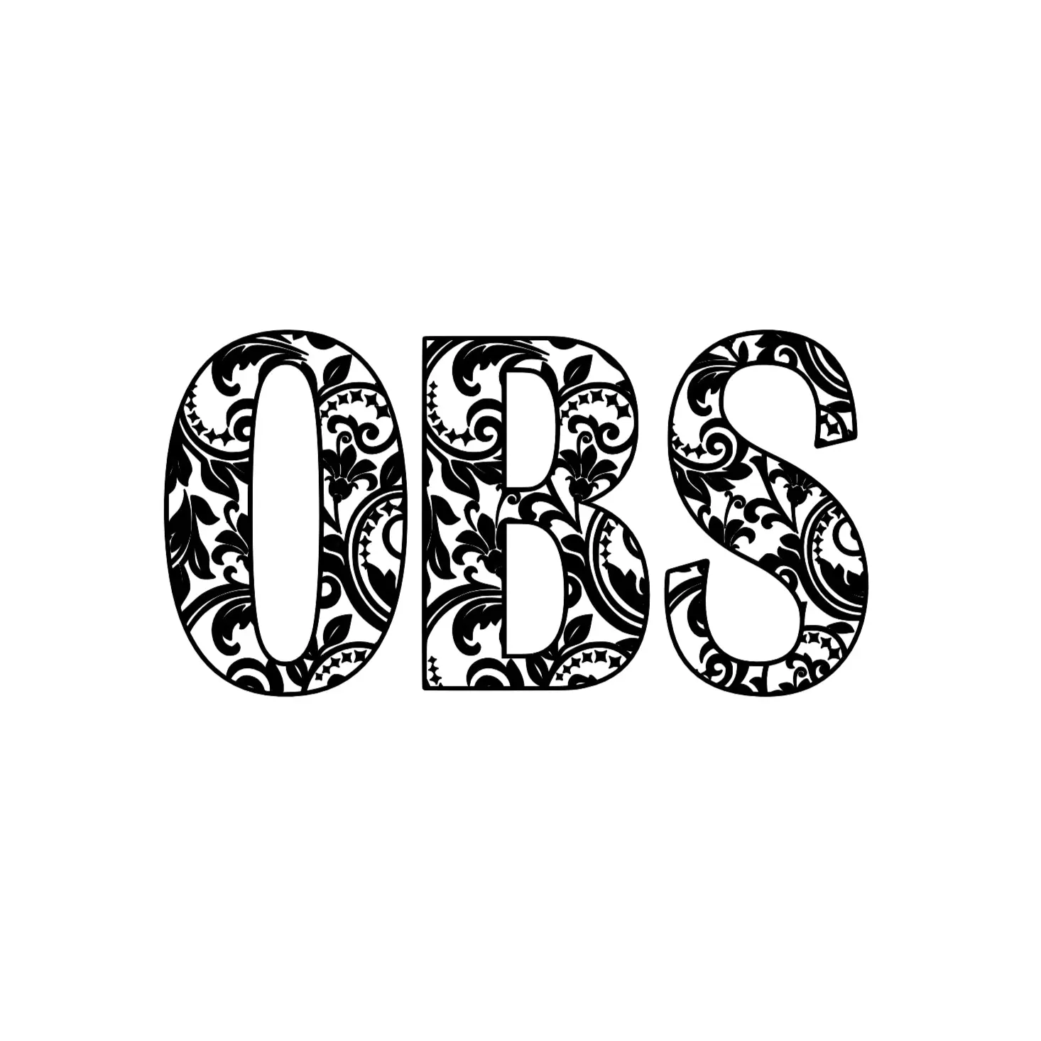 OBS PAISLEY PRINT DECAL