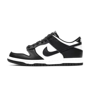 Youth Nike Dunk Low Retro "Panda" White/Black-White (CW1590 100) (GS)