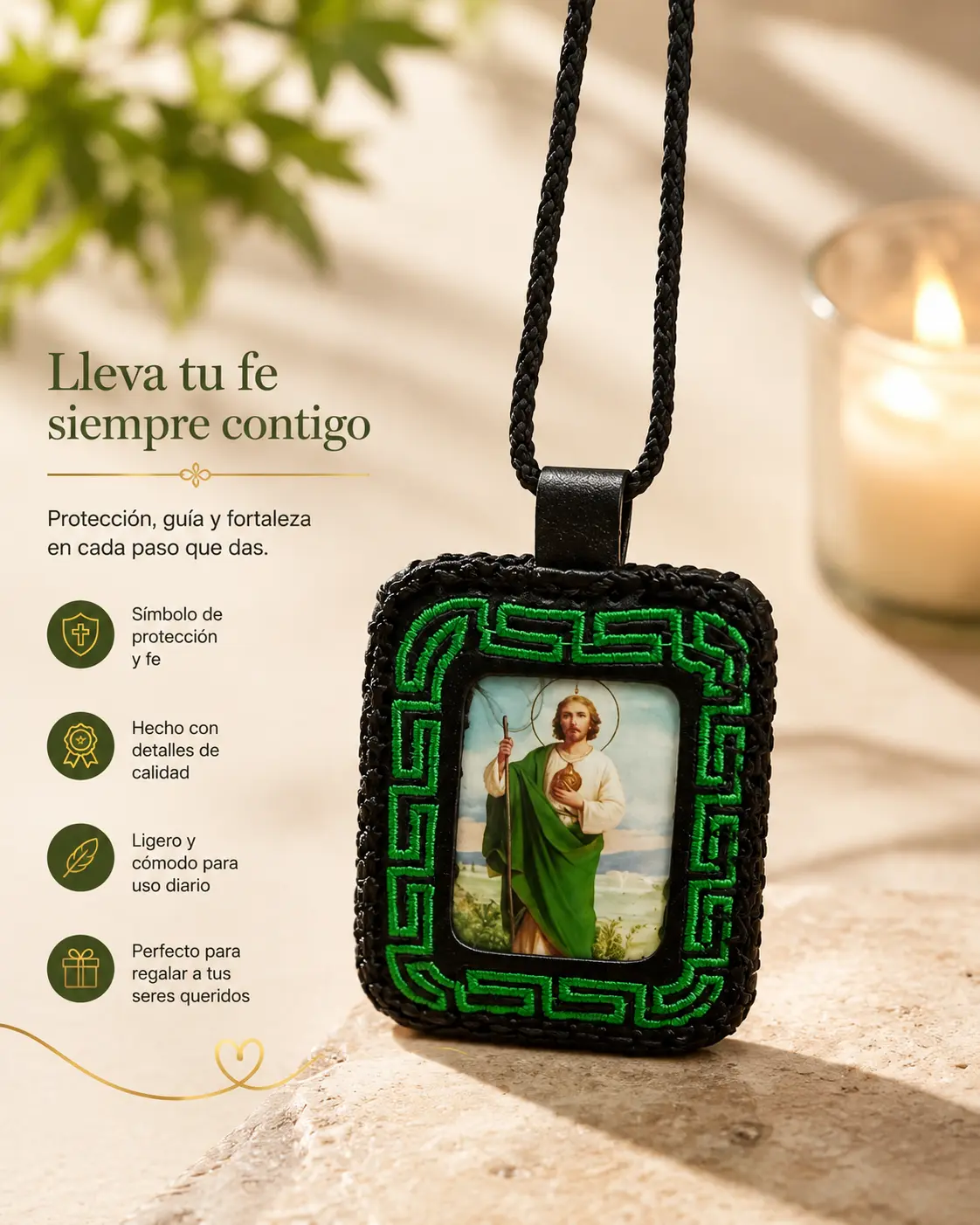 Mexican religious car charms