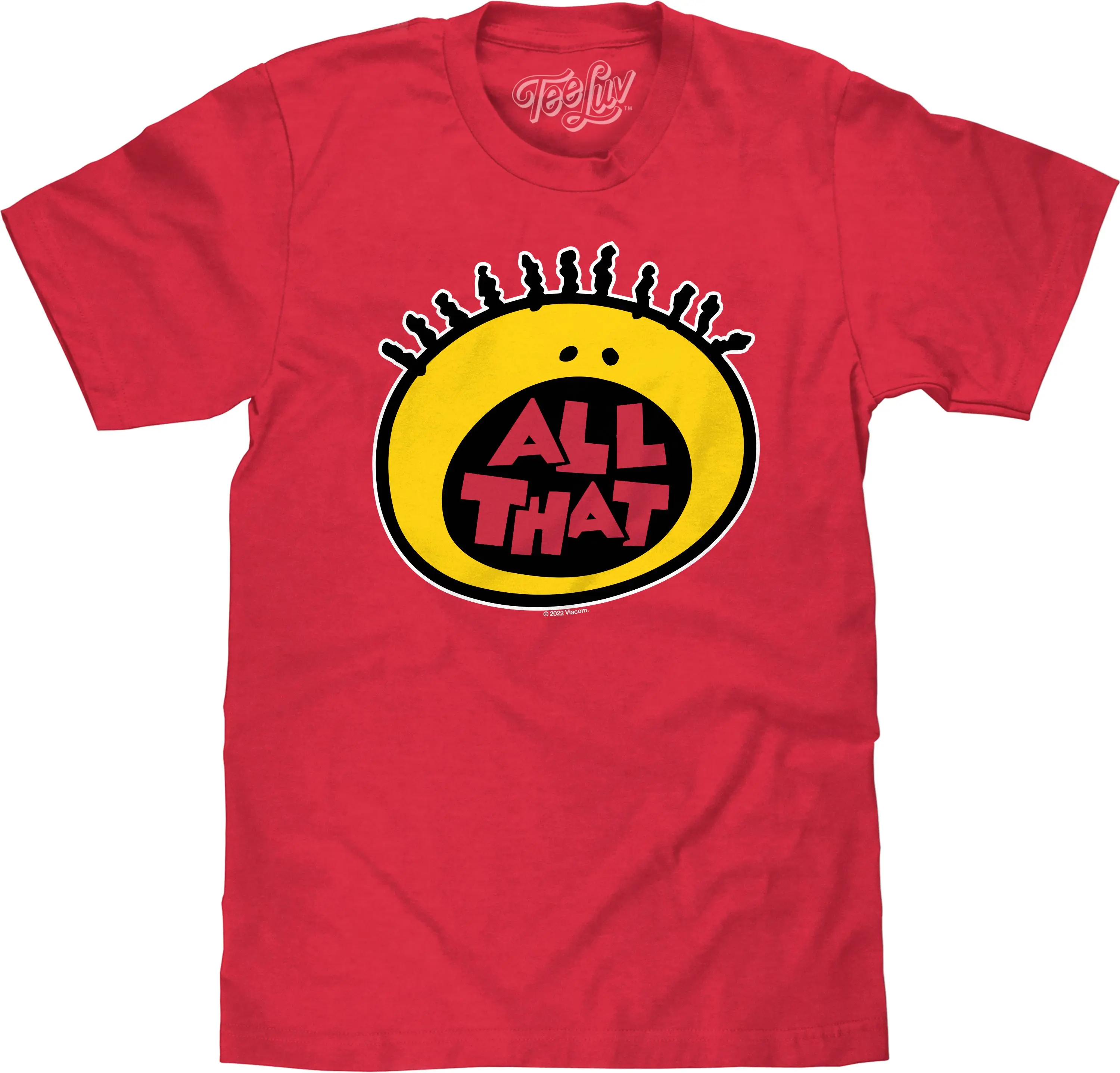 All That 90s TV Show T-Shirt - Red Heather