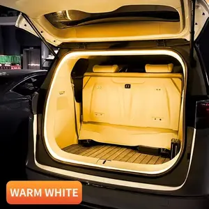 2M/4M Car High Brightness Trunk Lighting Ambient Light Interior Decoration Led Wireless Automatic Sensing Tailgate Light Strip Led Tailgate Lights Tailgate Light Bar