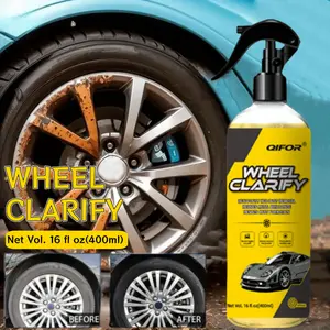 QIFOR Wheel Rust Remover Spray,Rust and Stain Remover,Heavy Duty Wheel, Rust, And Water Spot Cleaner