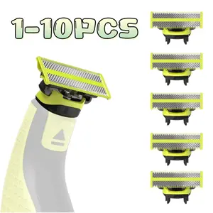 Replacement Blades for Oneblade Small T Razor Head Qp210/50 2523 2630 2527qp652, 1-10 Pieces Beard Trimmer Heads, Perfect Gift for Men