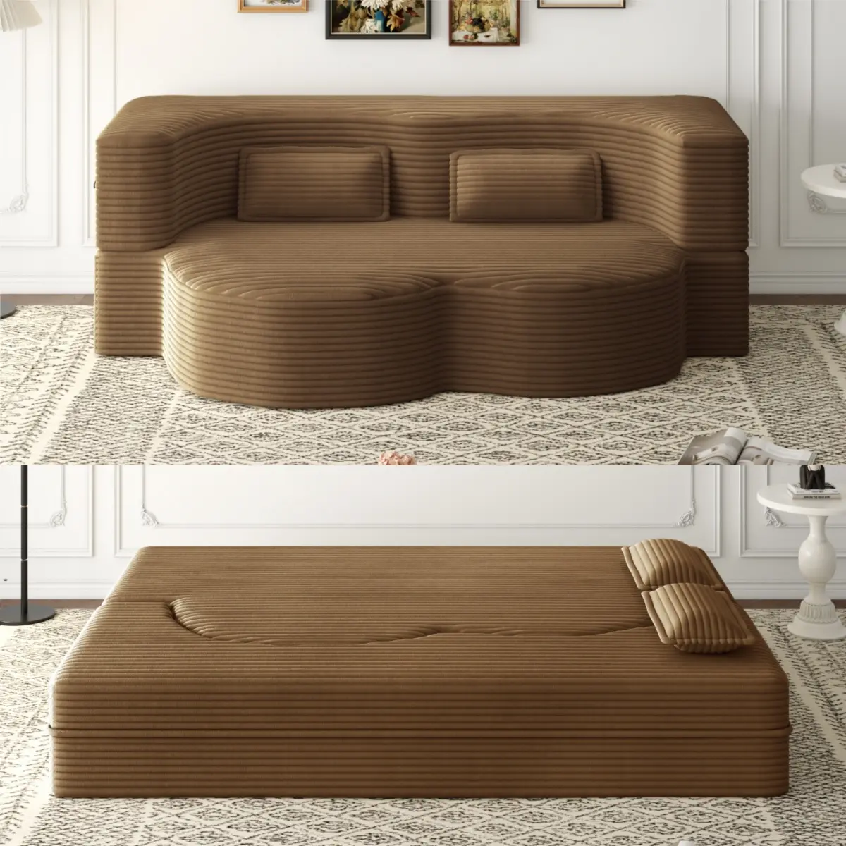 Camel+ Plush Corduroy