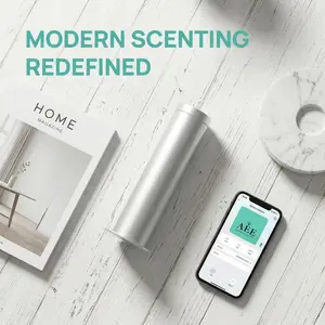 100ml Smart Scent Diffuser, Bluetooth Aroma Essential Oil Diffuser for Home, Hotel and Commercial Use, Covers Up to 300㎡ / 3229 sq ft