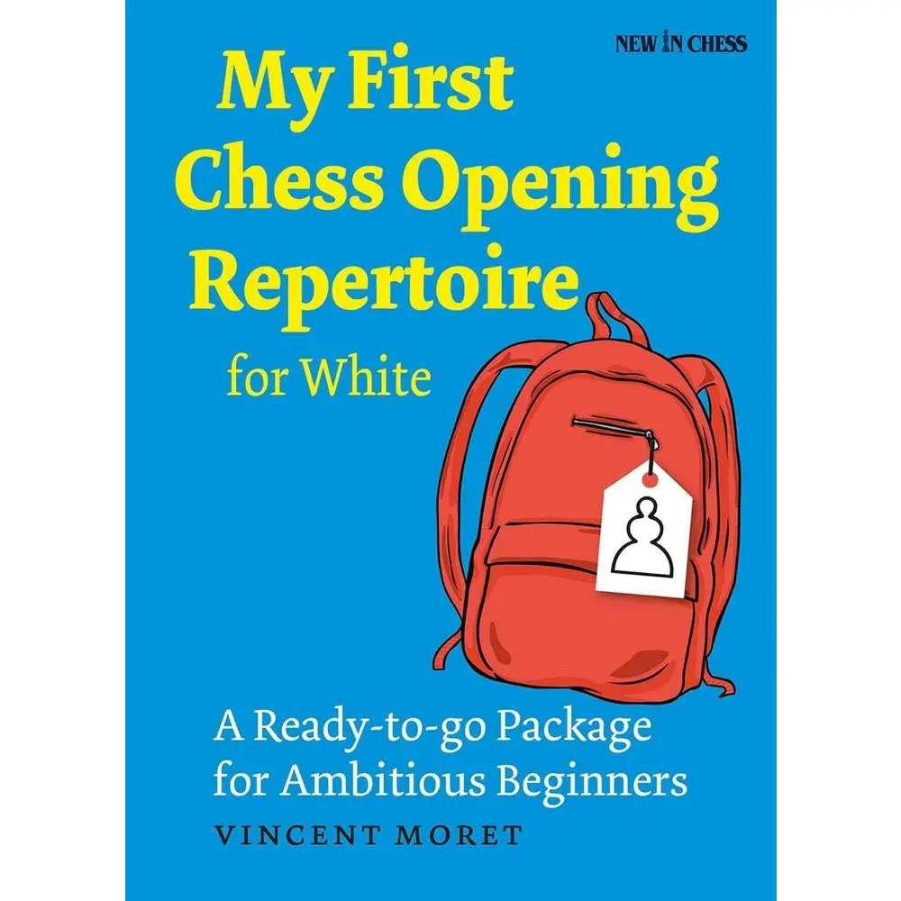 USED Book - My First Chess Opening Repertoire for White: A Turn-Key Package for Ambitious Beginners by Moret, Vincent (Paperback) - english