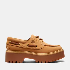 Timberland Women’s Stone Street Platform Boat Shoe