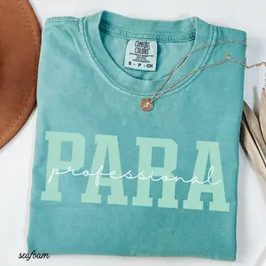 Paraprofessional Shirt  Para Squad Tshirt Para Appreciation Gift Paraprofessional Group Shirts Teacher Aide Back To School Tee