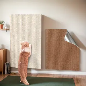 Self-Adhesive Cat Scratching Board Furniture Protector Pad, Scratch Resistant Sofa Wall Sticker, Durable Nylon Material, Multi-Purpose Climbing Mat