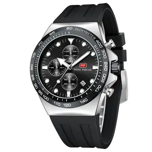 Mini Focus Executive Sport Watch - Silicone Chronograph