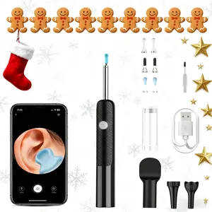 bebird Smart Visual Ear-Clean Rod, Ear Wax Removal Tool, Spade Ear Cleaner with Ear Camera, HD Ear Scope, Earwax Remover Picker Ear Pick with 6 LED Light for Earwax Cleaning, Earpick Flashlight