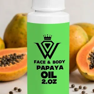 FACE & BODY PAPAYA OIL for Brightening & Hydration | Moisturizing-2oz