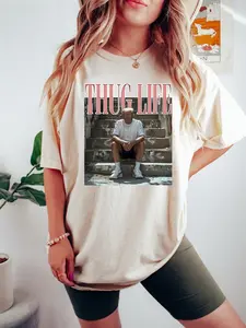 Donald Trump Thug Life Shirt, Viral Thug Life Trump T-Shirt, Sarcastic Donald Trump Tee, Funny Trump 2024 Shirt, Republican Gifts, shirt best selling 2024