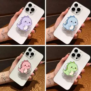 Chibi Dragon Colorful Magsafe Phone Grip -Magnetic Pop Socket & Kickstand - Cute things