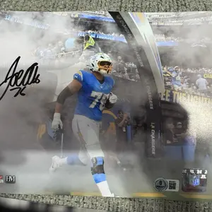 Los Angeles football Joe Alt Autograph Signed 8X10 Photo Beckett COA