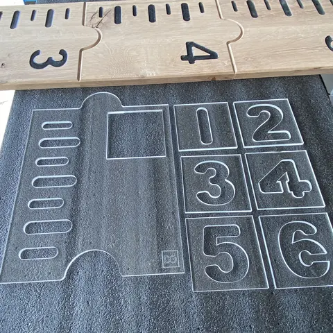 Growth Chart - Acrylic Template