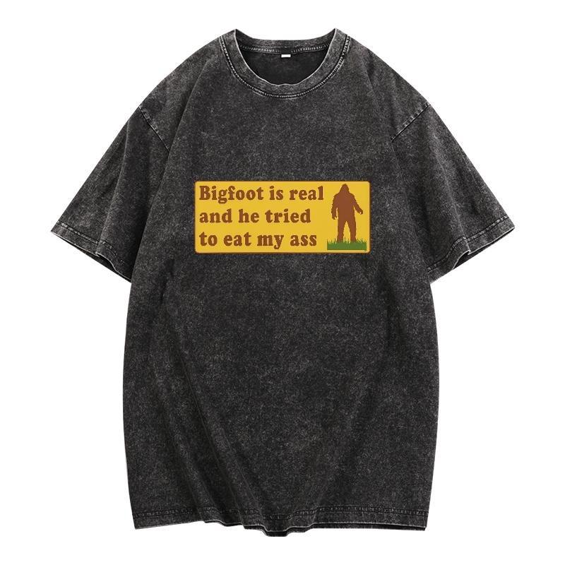 Funny Meme Shirt, Bigfoot Is Real Shirt Funny Meme Shirt, Bigfoot Is Real Shirt