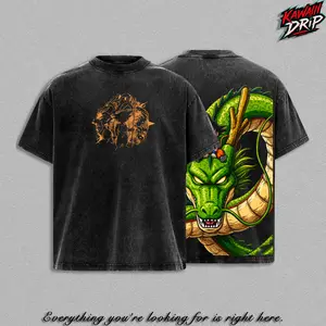 Kid ''Goku'' T-Shirt - Retro Vintage DBZ Anime Vintage Oversized Washed Tee Unisex Oversize Anime Manga Washed Heavyweight Cotton T-shirt, Gift For Anime Fan, Anime Lover