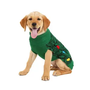 Christmas Tree Dog Sweater
