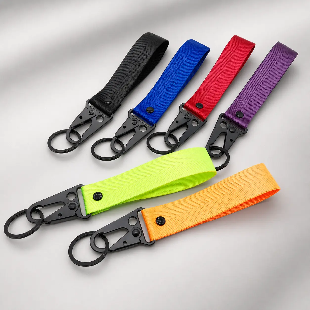 Minimalist keychain available in multiple colors
