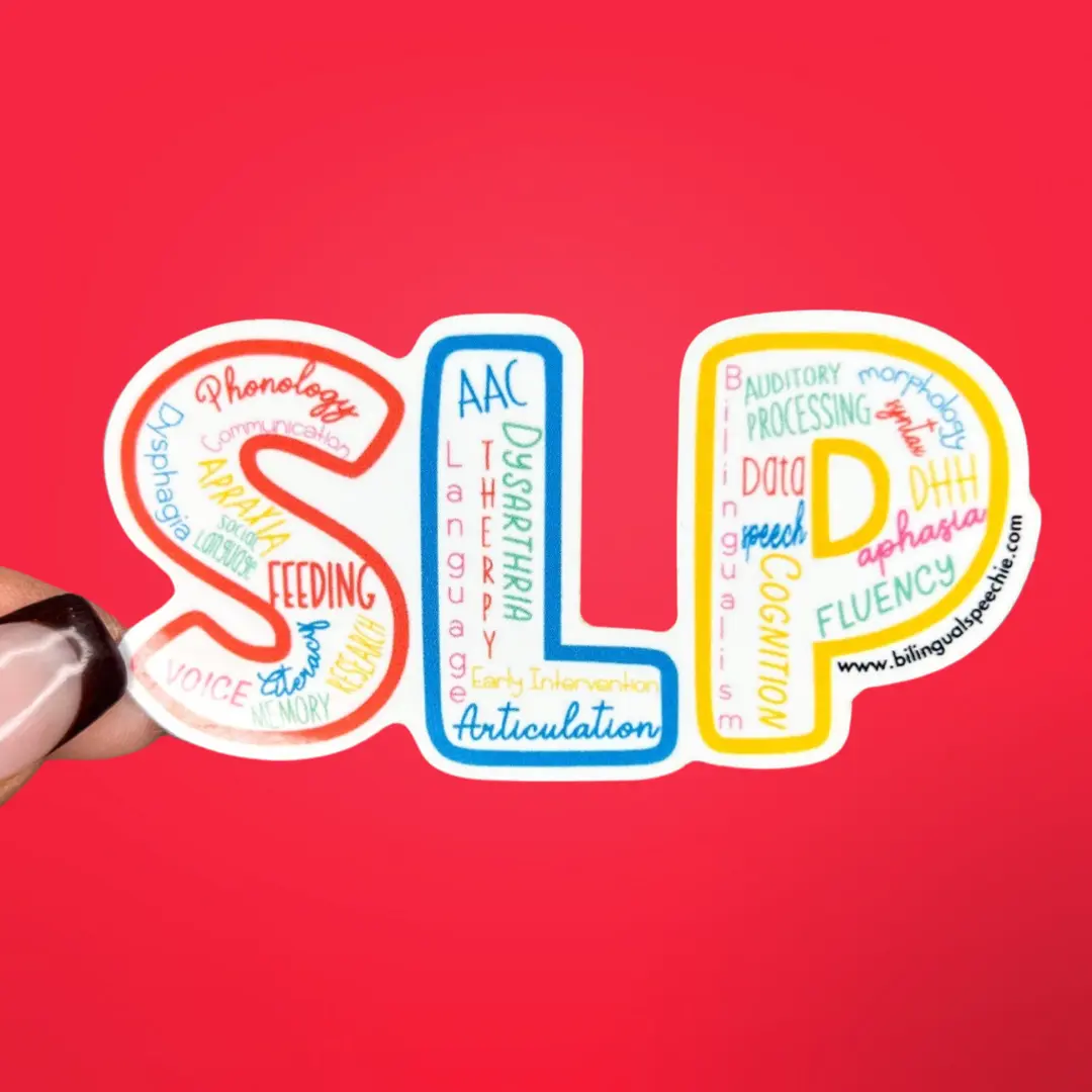 SLP Scope of Practice Sticker