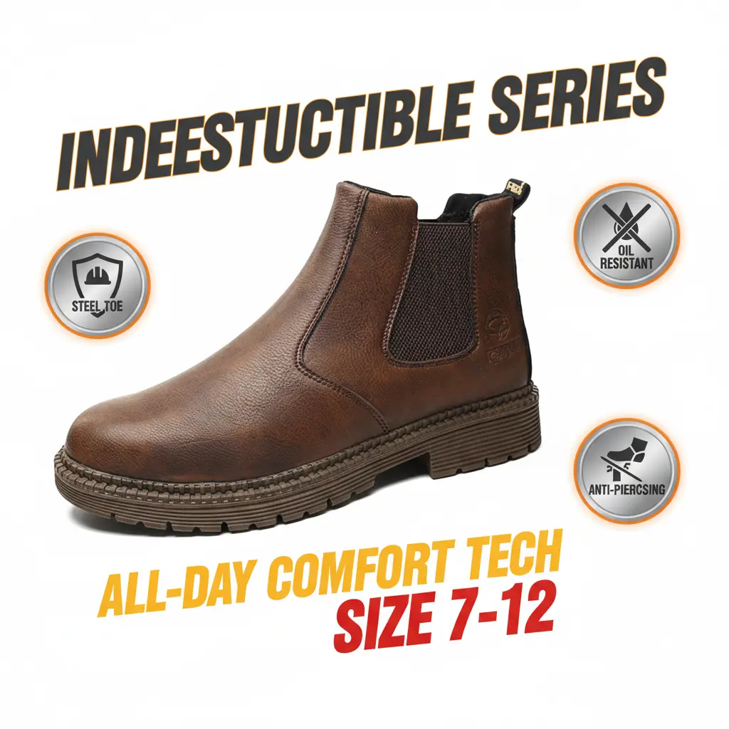 Hospital Nursing Splash-proof Smash-proof Puncture-proof Breathable Safety Shoes Unisex Chef Work Shoe Waterproof Anti-slip Durable Outdoor Comfortable Lightweight Medical Clinic Footwear Men Women Slip Resistant Healthcare Provider Sneakers Boots