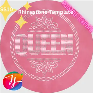 Queen Rhinestone Reusable Template Large Size Pattern Great for any Fabric