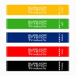 Superior Stretch Leg Bands Set of 5 w/Bag