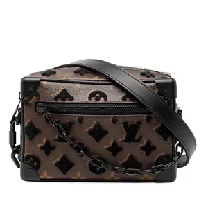 Pre-owned Louis Vuitton Canvas Shoulder Bags Mini Soft Trunk Monogram Shoulder Bag