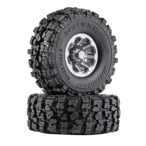 BATRAZZI 48*17mm Country Claw A/T 0.8” Tires 4pcs Soft Gummy Compound All-Terrain Upgrade for RC Crawler FMS FCX24M Discovery Range Rover - Rubber