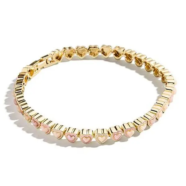 BAUBLEBAR Heart Stone and Enamel Line Bracelet BAUBLEBAR Heart Stone and Enamel Line Bracelet