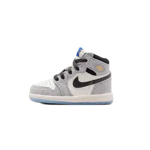 Toddler's Jordan 1 Retro High OG Cool Grey/Black-Game Royal (FD1413 003)