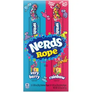 Rope, Candy, Variety Box, Rainbow & Very Berry, 0.92oz (16 ct)