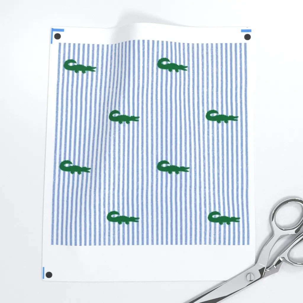 Striped Alligator Fabric Striped Alligator Fabric