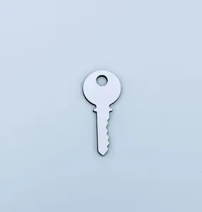 Round Key Sublimation Keychain Blank