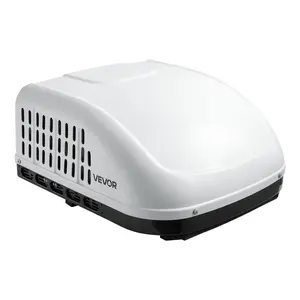 VEVOR RV Air Conditioner, 13500 BTU RV AC Unit, 120V Ducted or Non-Ducted Rooftop Air Conditioner with High-Performance Compressor Motor, Easy Install Quiet Cooling AC with Standard Vent Size, White