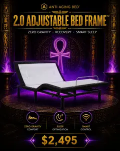 🛏️⚡𓂀 2.0 Adjustable Bed Frame™ – Smart Zero Gravity Sleep System 𓋹