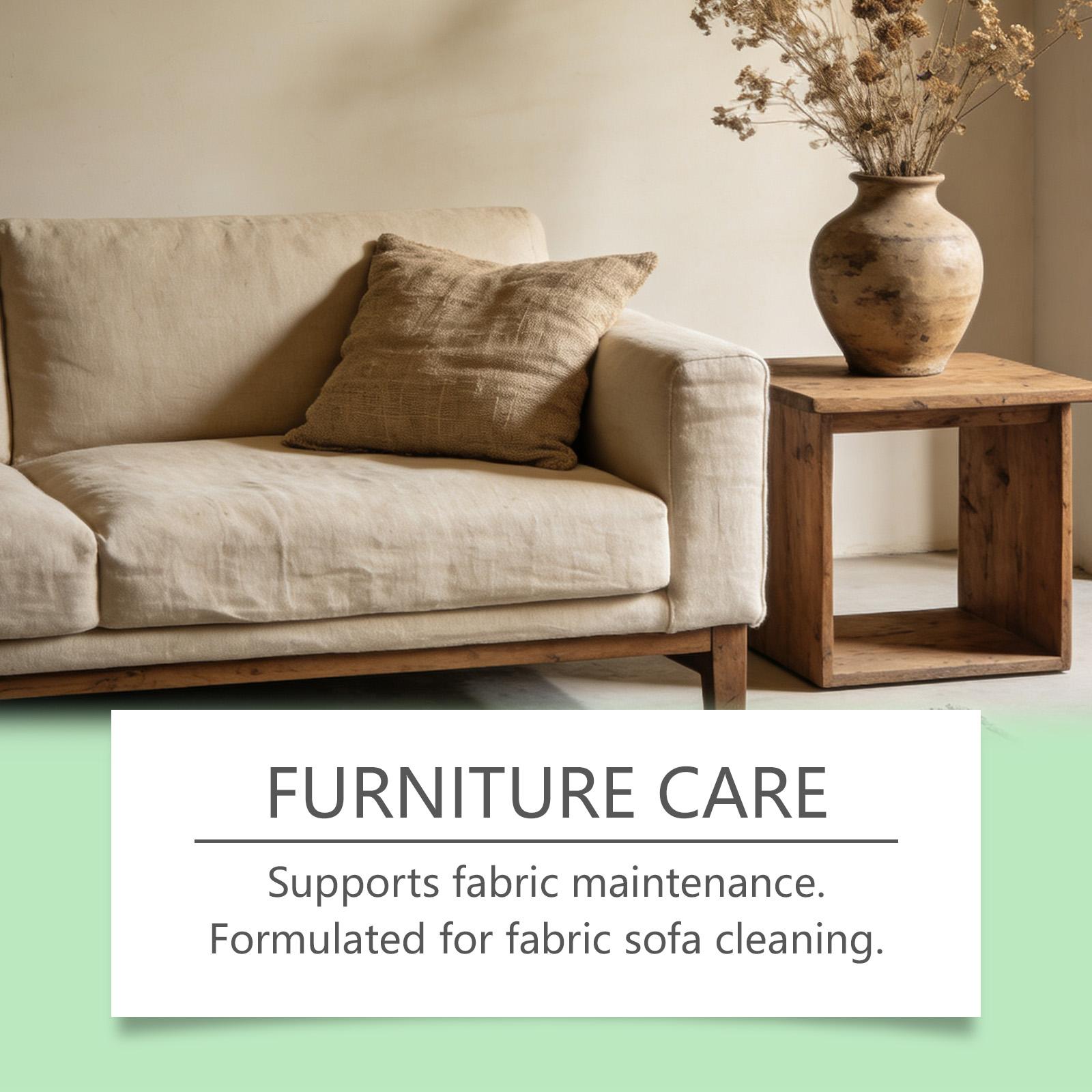 Fabric Sofa Dry Cleaner For Textile Curtain Carpet Household Stain Removal Daily Home Cleaning Solution